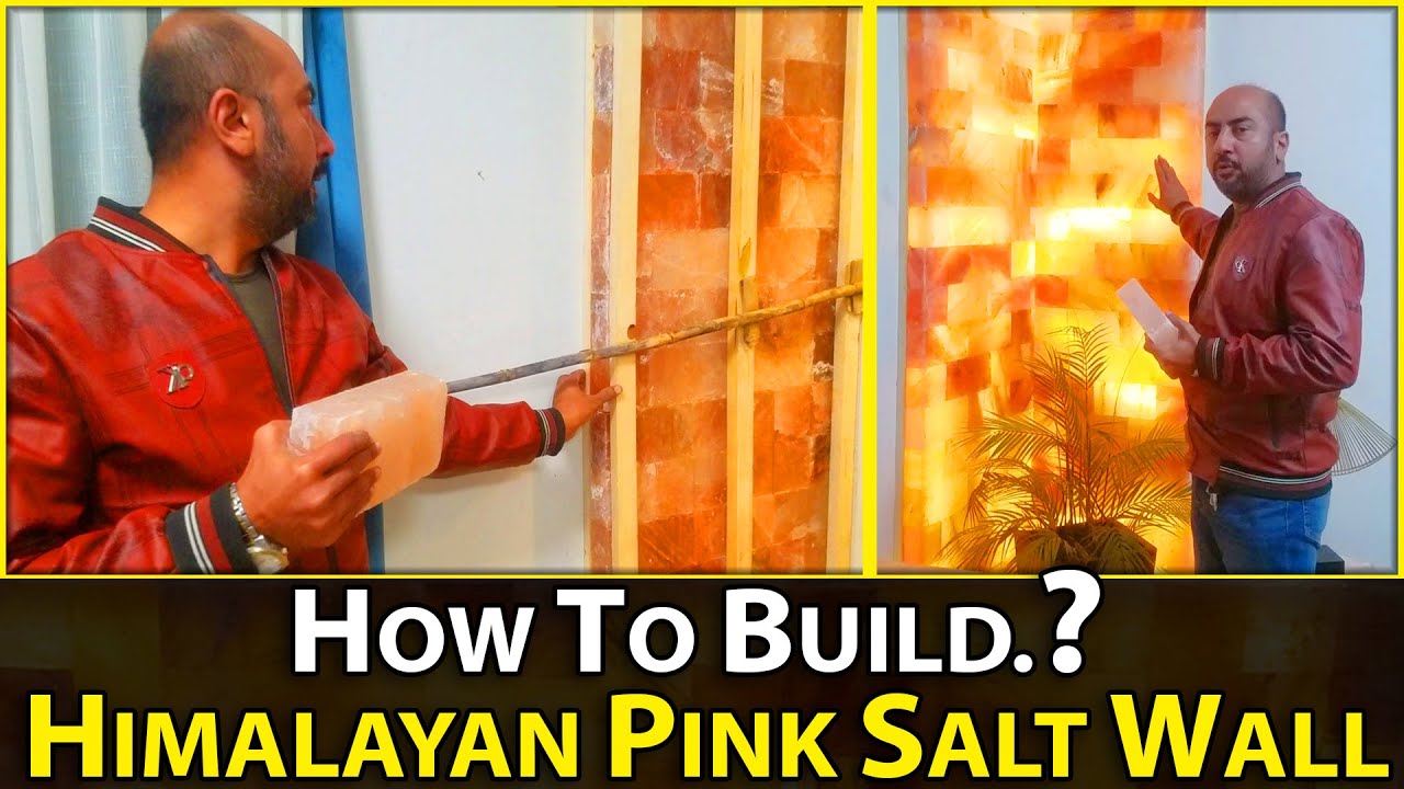 How to Build a Stunning Himalayan Pink Salt Wall with Salt Bricks | Sun Overseas Company