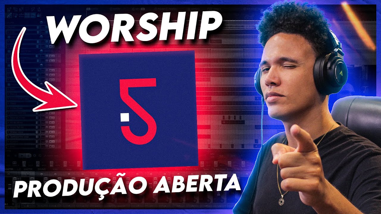 PRODUÇÃO ABERTA - WORSHIP / GOSPEL | Making Of Batismo com Fogo (Salazar Five)