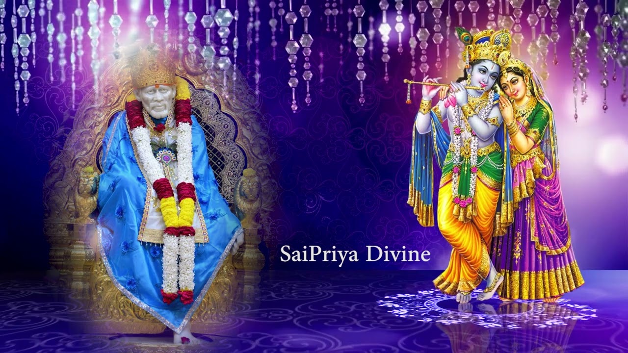 SAIBABA || Bhuliyo Na Radhe  Chaahe Main Bhul Jauu || janmashtami 2025 special || SaiPriya Divine 💛