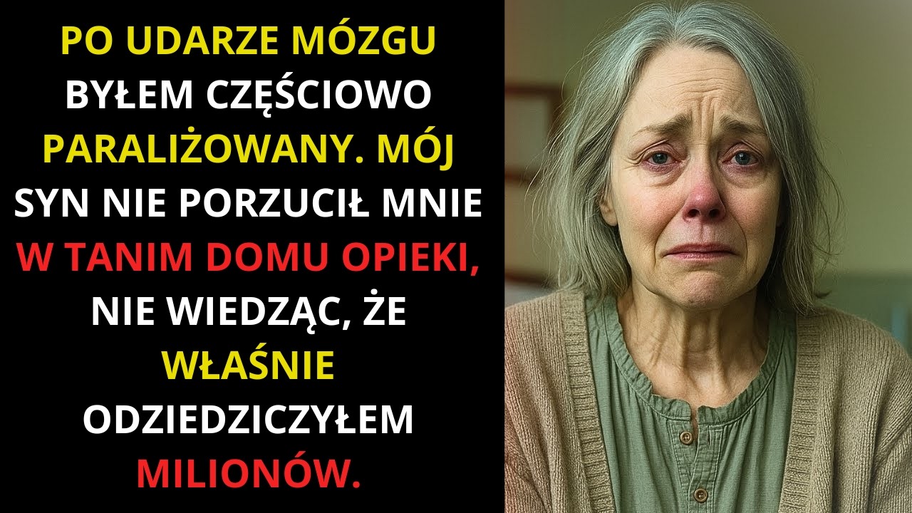 Sprzedałam dom, by go ratować, a on oddał mnie do przytułku  Moja zemsta go zaskoczyła