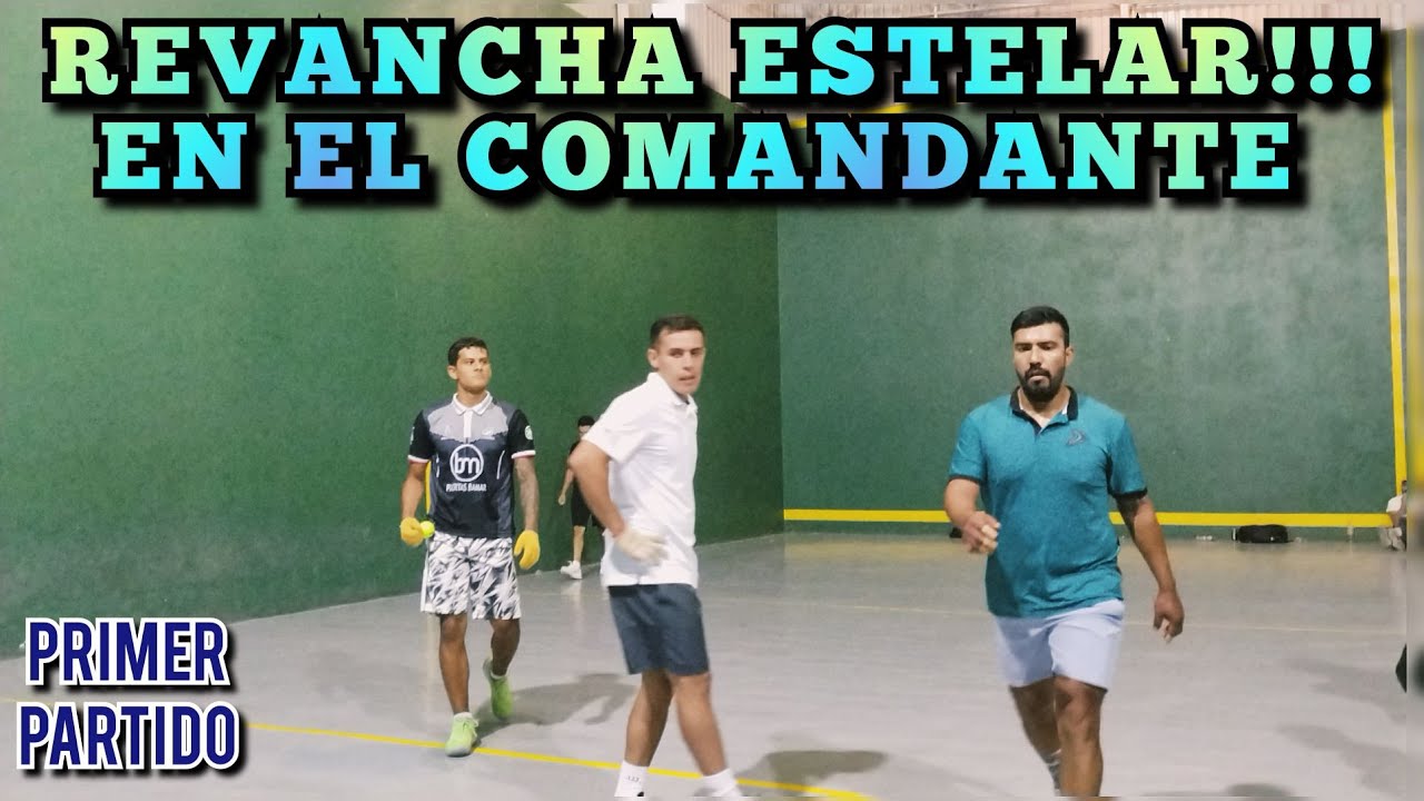 ABRAHAM Y NIKE  VS  MUÑECO Y GOLDEN BOY  *FRONTÓN EL COMANDANTE*  1er partido