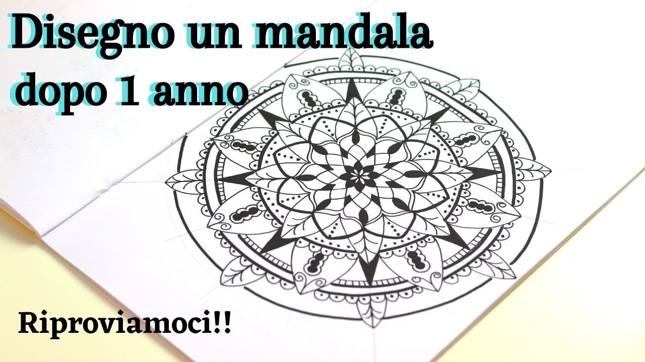 Come disegnare un MANDALA - Per principianti