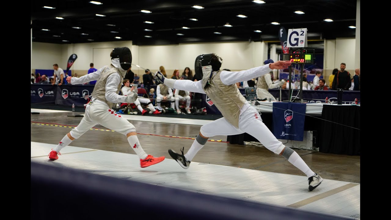 2023 November NAC Junior Team Men's Foil 4K 3-4 5T Fantastic
