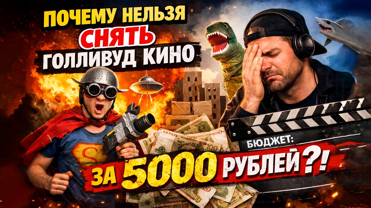 Почему нельзя снять Голливуд кино за 5000 рублей?