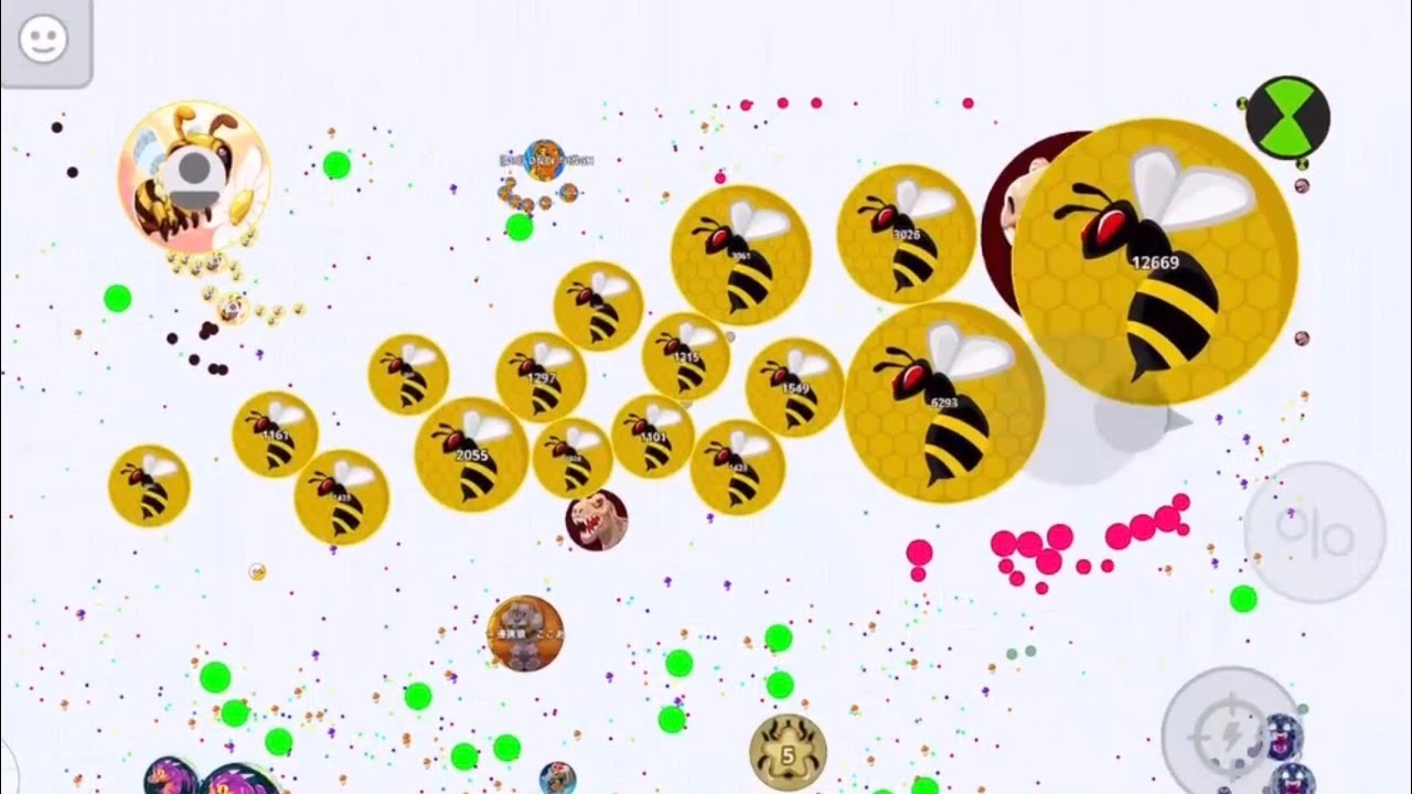 鯖取り takeover collection!🥀【Agar.io Mobile】#5