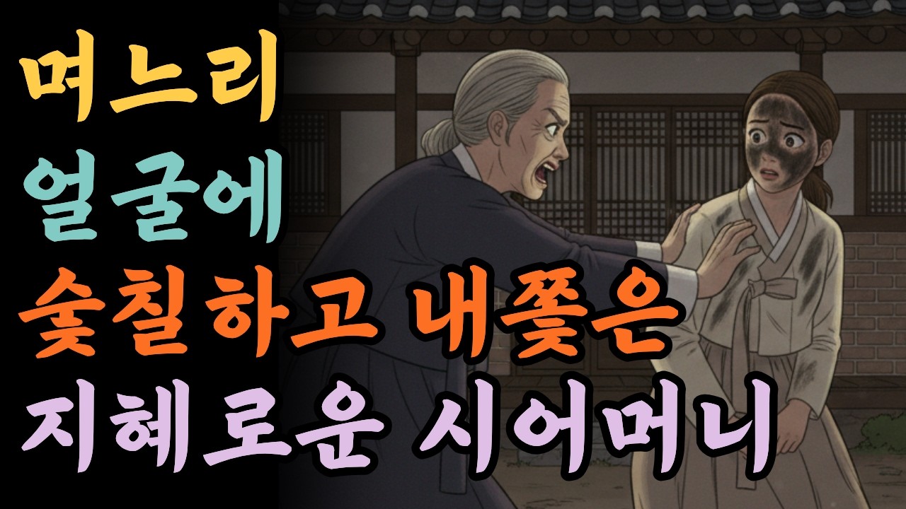 며느리의 얼굴에 '숯칠'을 하고 내쫓은 시어머니