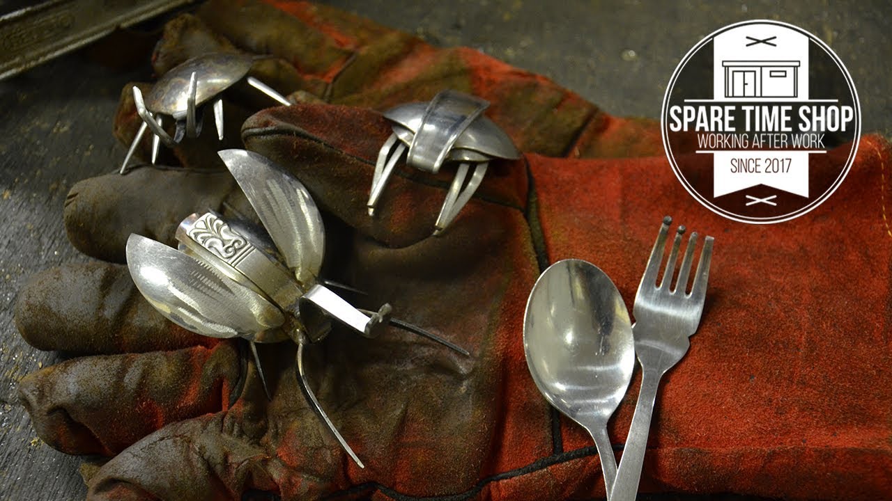 TIG Welding Spoons into Bugs / Cutlery Beetles
