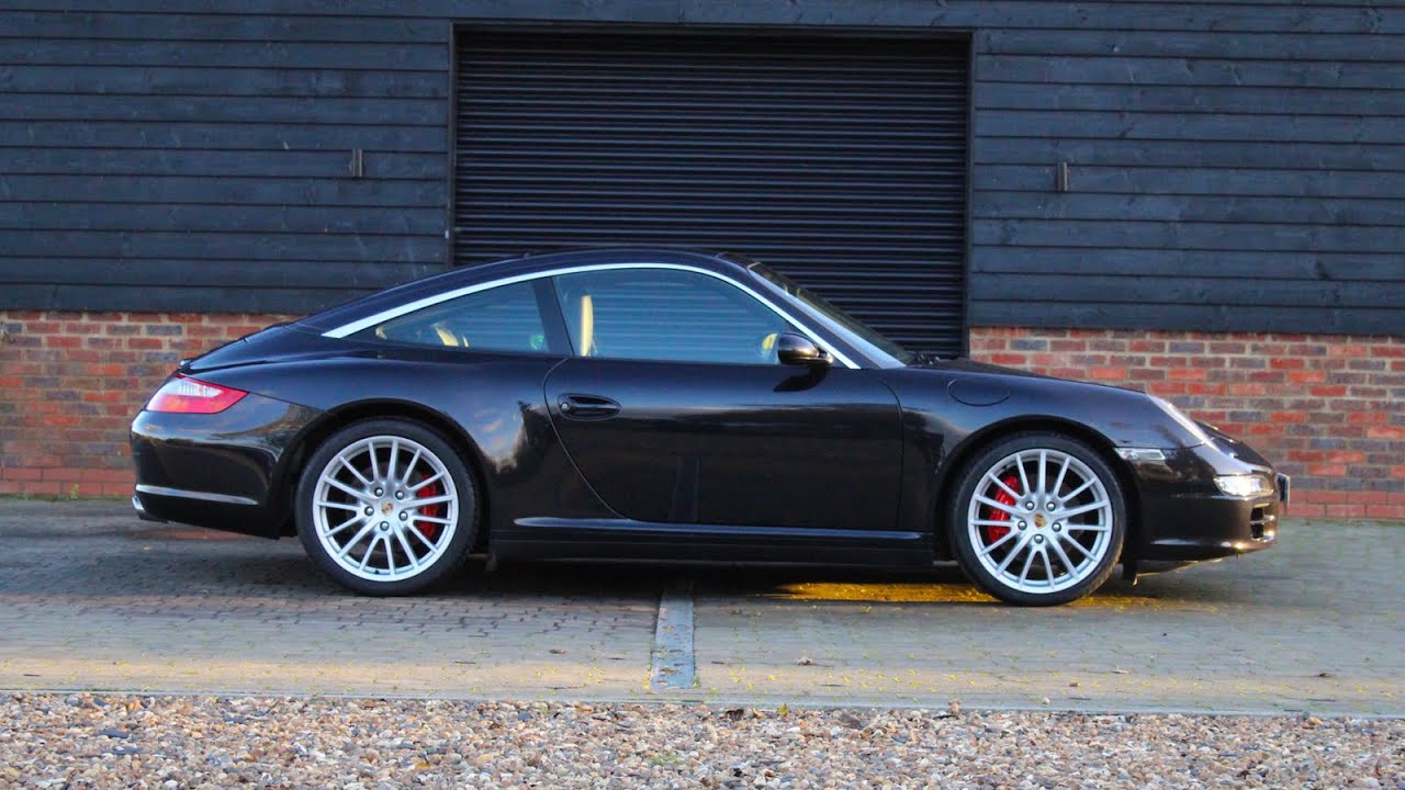 2008 Porsche 997 Targa 4S (Basalt Black) walk around
