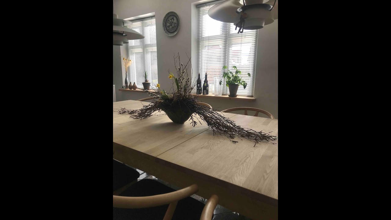 Dekoration til påskebordet