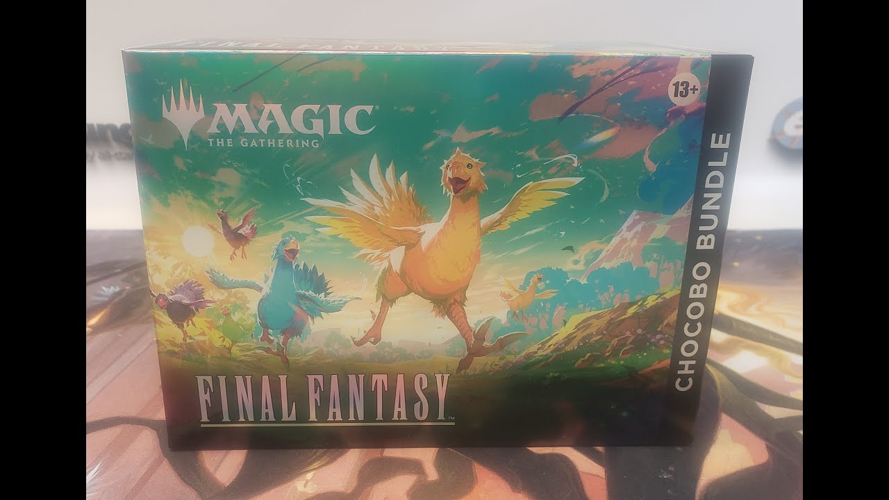 Открываем набор чокобо Magic the Gathering MTG #magicthegatheringcards #mtg #cardopening