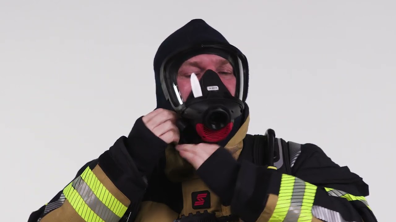 Dräger PSS AirBoss Connect ESA-LDV Donning How to use Video
