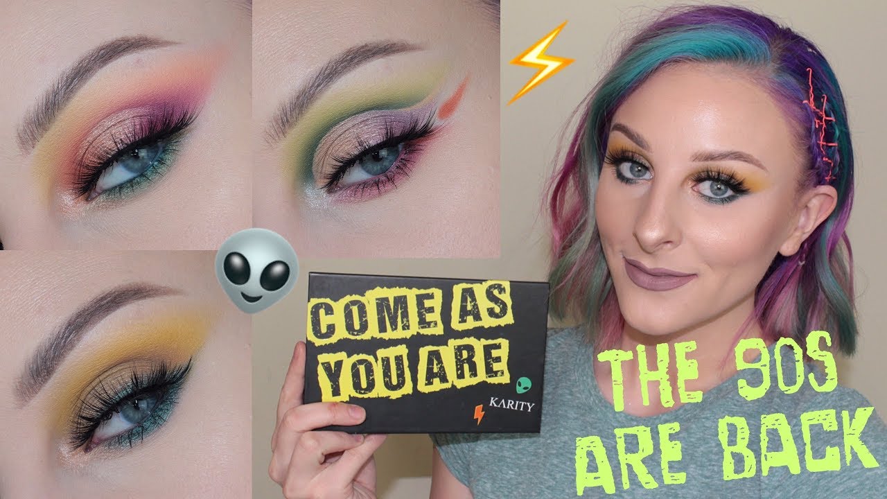 KARITY COME AS YOU ARE PALETTE | 3 LOOKS 1 PALETTE | beccaboo