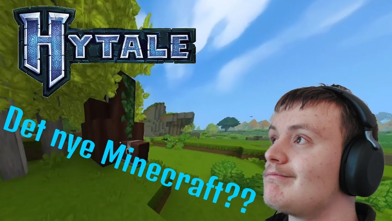 Minecraft spiller prøver Hytale...