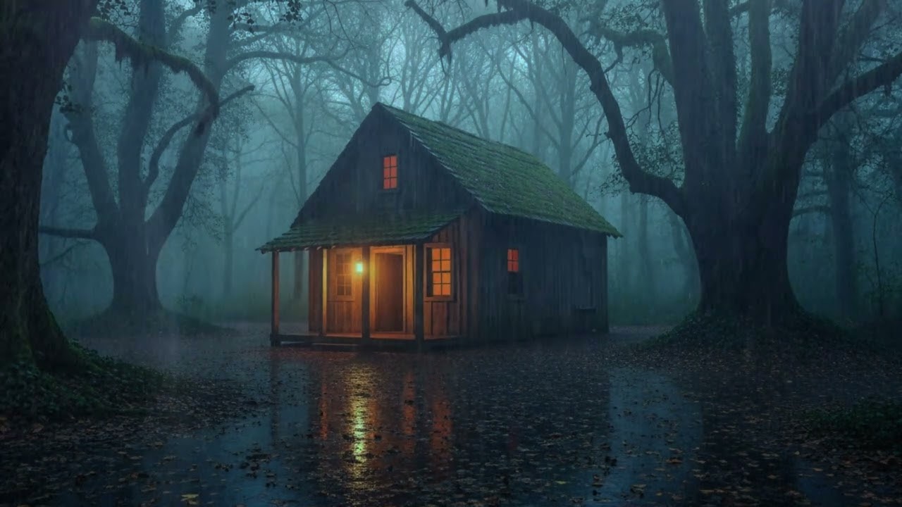 2 Hours of Rain in the Forest – No Music, Pure Nature Sounds for Sleeping