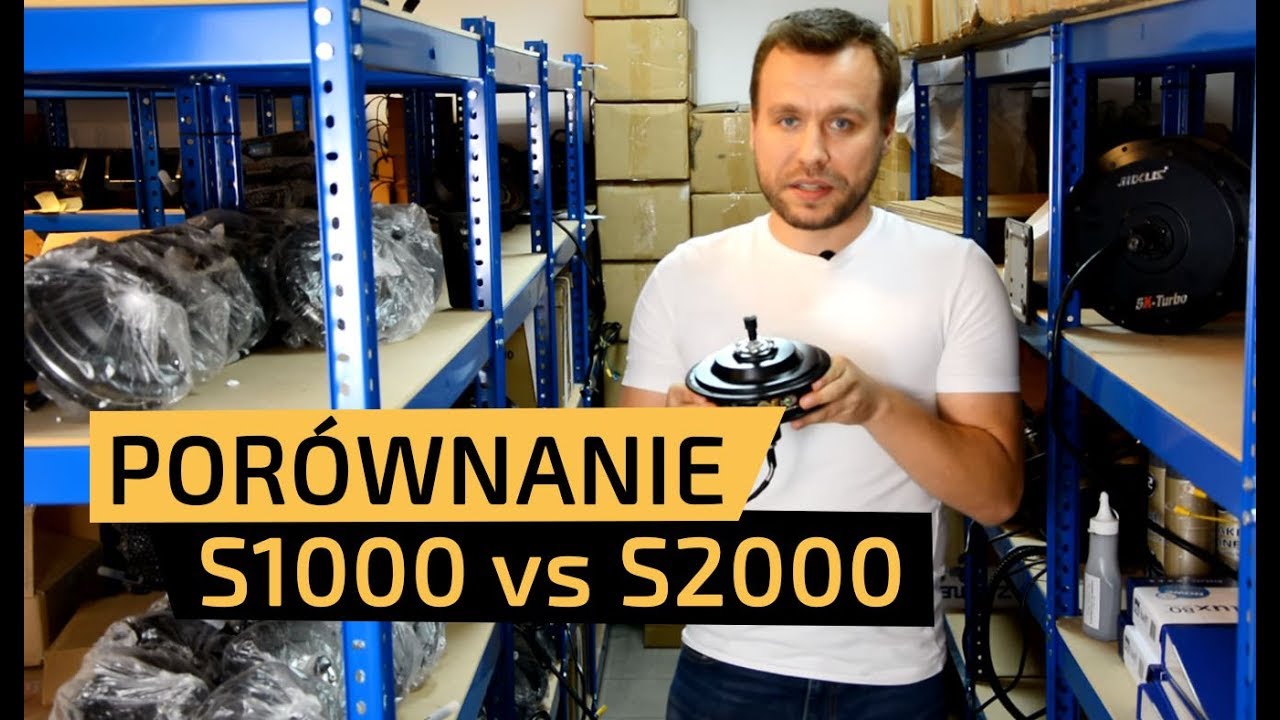 #8 Jaki napęd wybrać? Porównanie zestawu do konwersji na ebike S1000 vs S2000