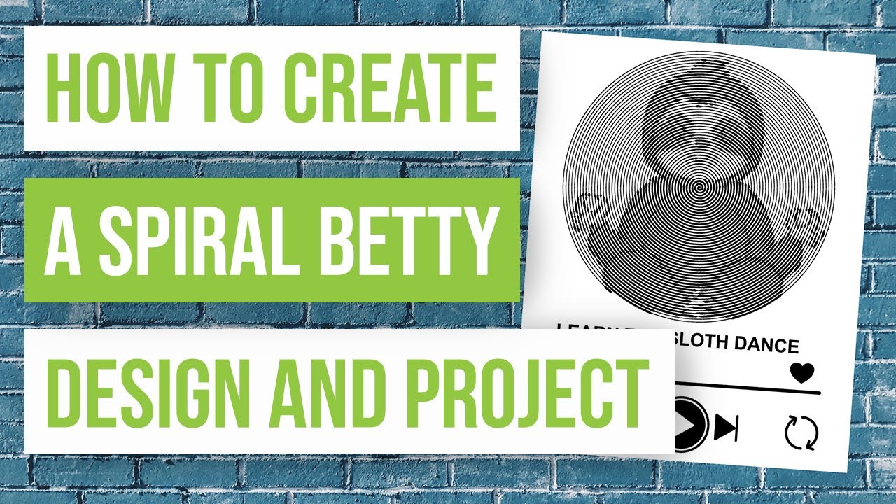 ✨ How to Create a Spiral Betty Design and Project
