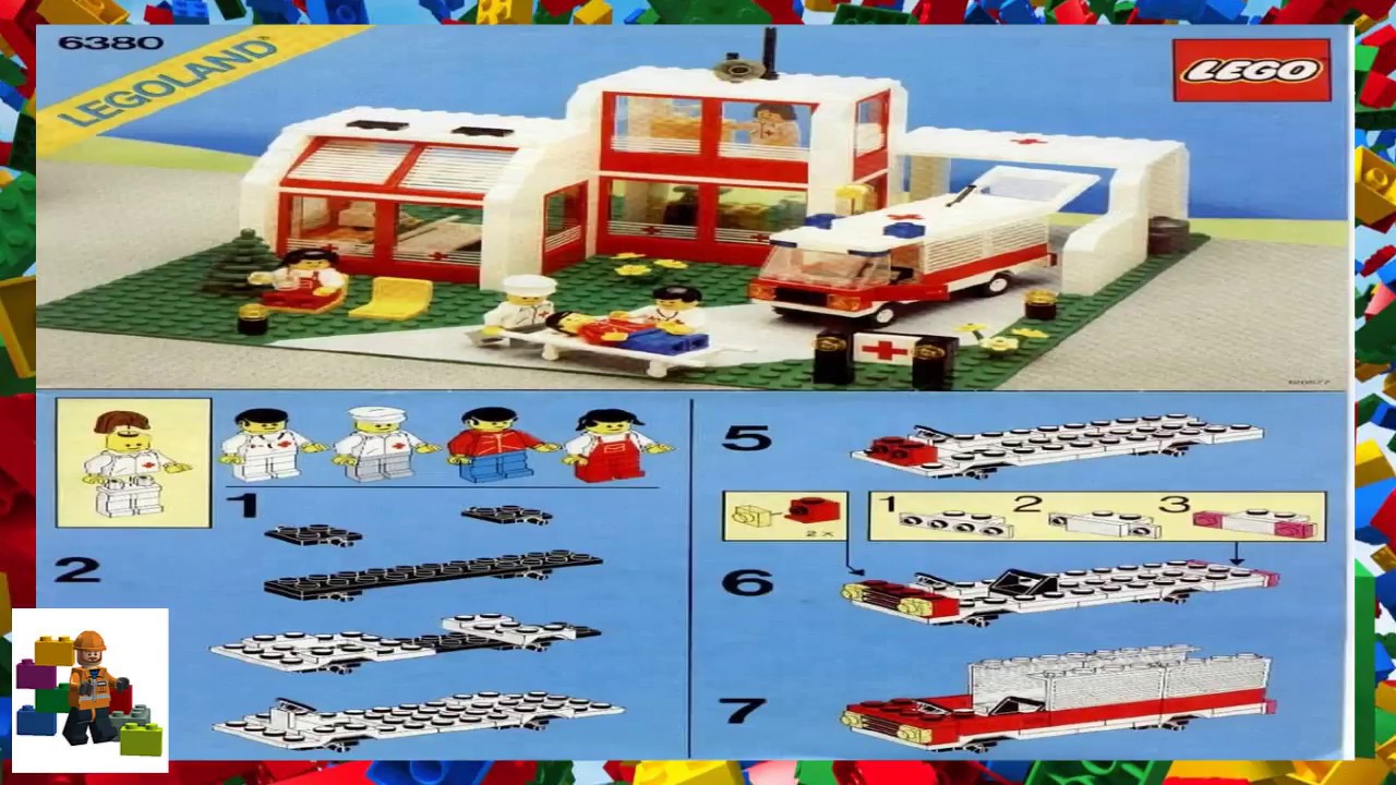 LEGO instructions - Town - Medical - 6380 - Hospital