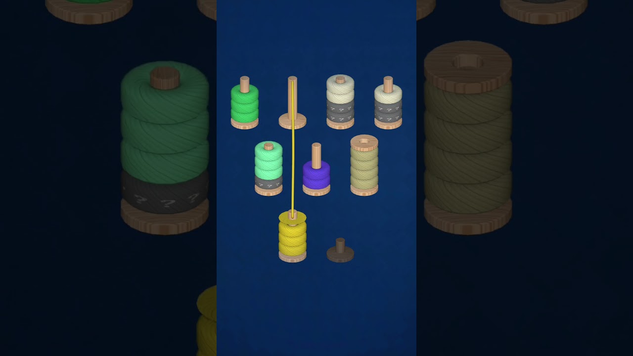 Knit Wool Sort: Match Master - Wool Color Match & Sort Puzzle - Unique Color Sorting Puzzle