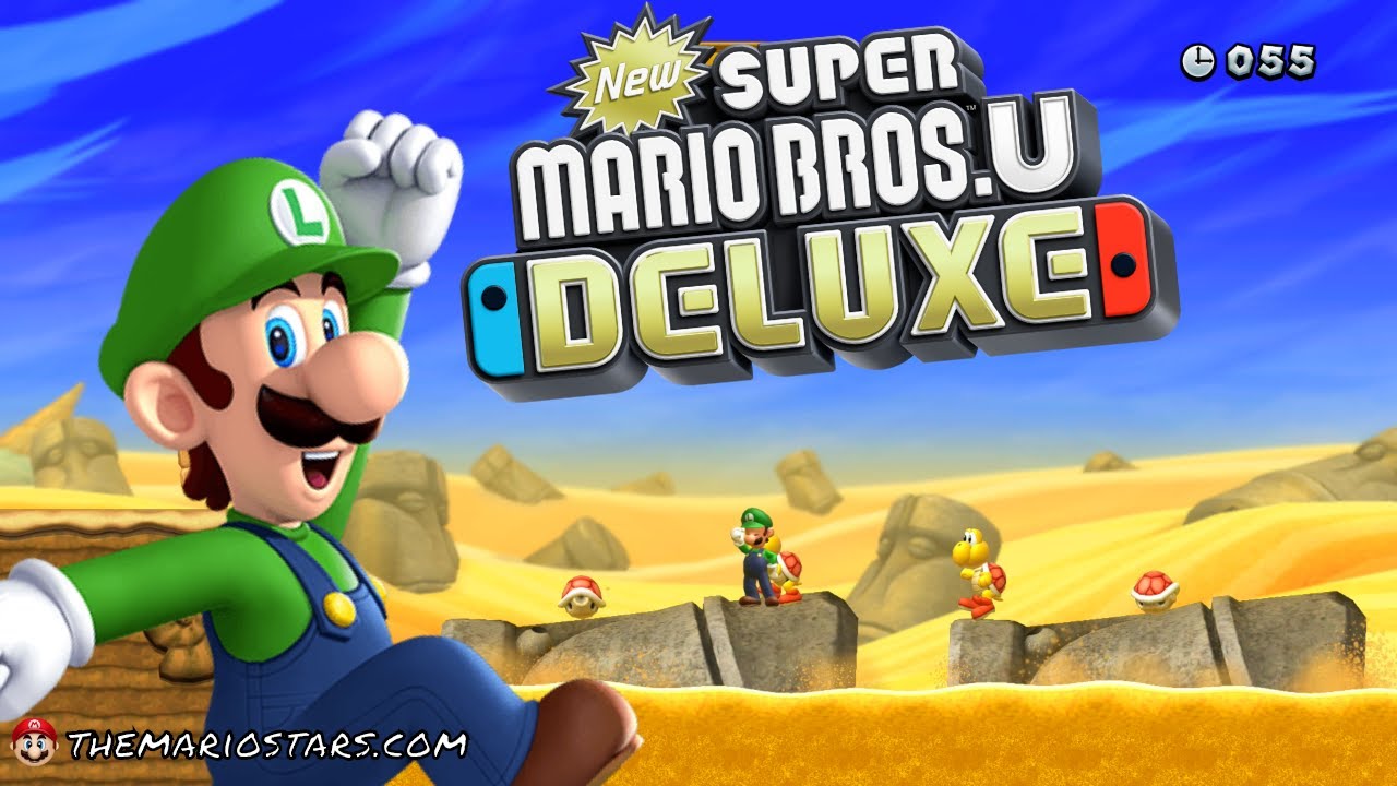 CHALLENGES W/LUIGI - New Super Mario Bros U Deluxe - NSMBUD