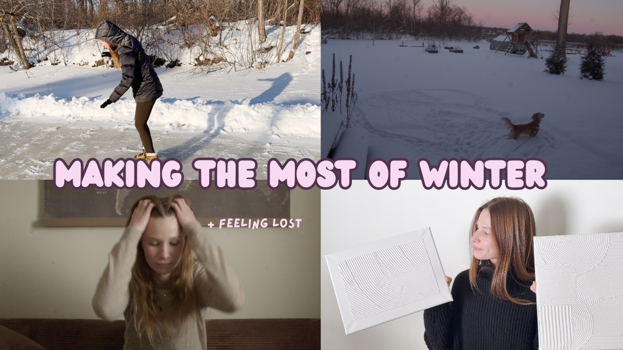 Making the most of winter, feeling lost in your 20s, looking for purpose
