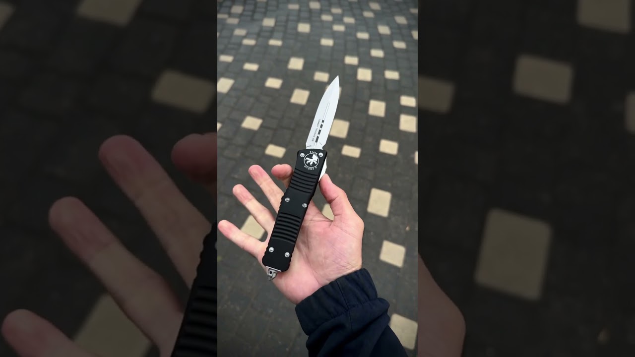Фронтально выкидной Нож MICROTECH Combat Troodon (replica)