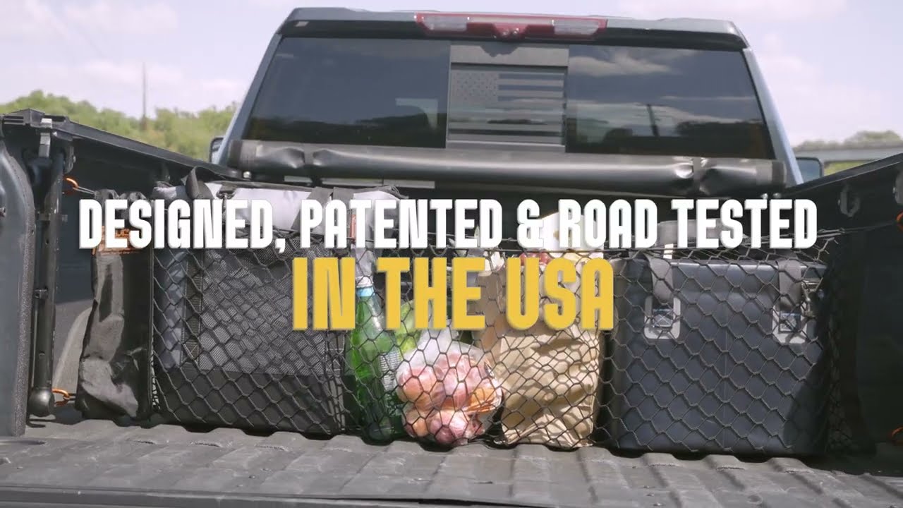 GMC Sierra & Chevy Silverado Envelope Cargo net by TACONETS