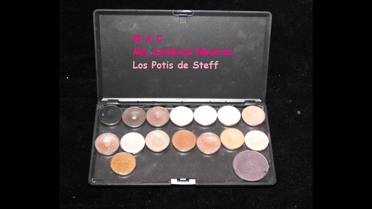 MIS SOMBRAS M.A.C ... Neutras / Marrones