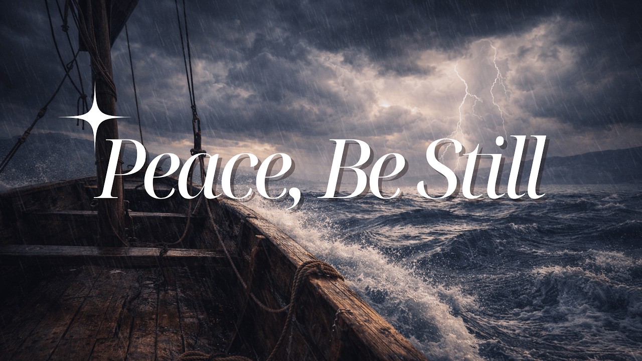 Caught in the Storm on the Sea of Galilee 🌩️ | Biblical Ambience for Prayer & Sleep (2 Hours)