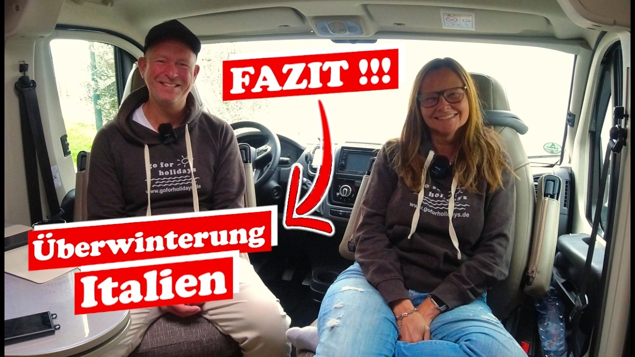 Besser als Spanien ??? Unser ehrliches FAZIT zur Überwinterung in Italien !!! Wetter - Campingplätze