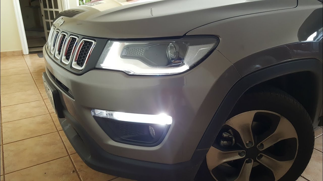 Troca da Lâmpada DRL do Jeep Compass 2017