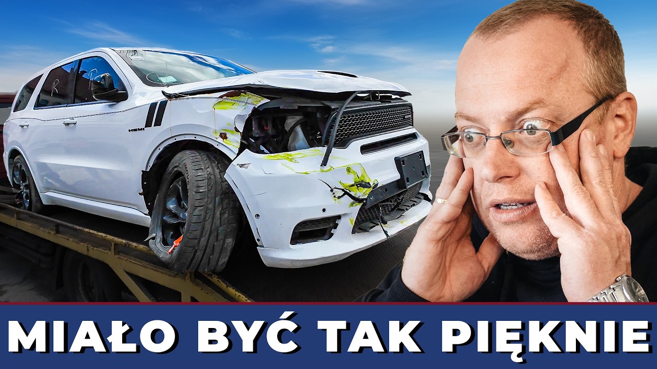 Dostawa LEKKO uszkodzonego Dodge Durango