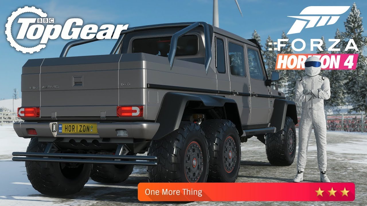Forza Horizon 4 Top Gear One More Thing 3 STARS