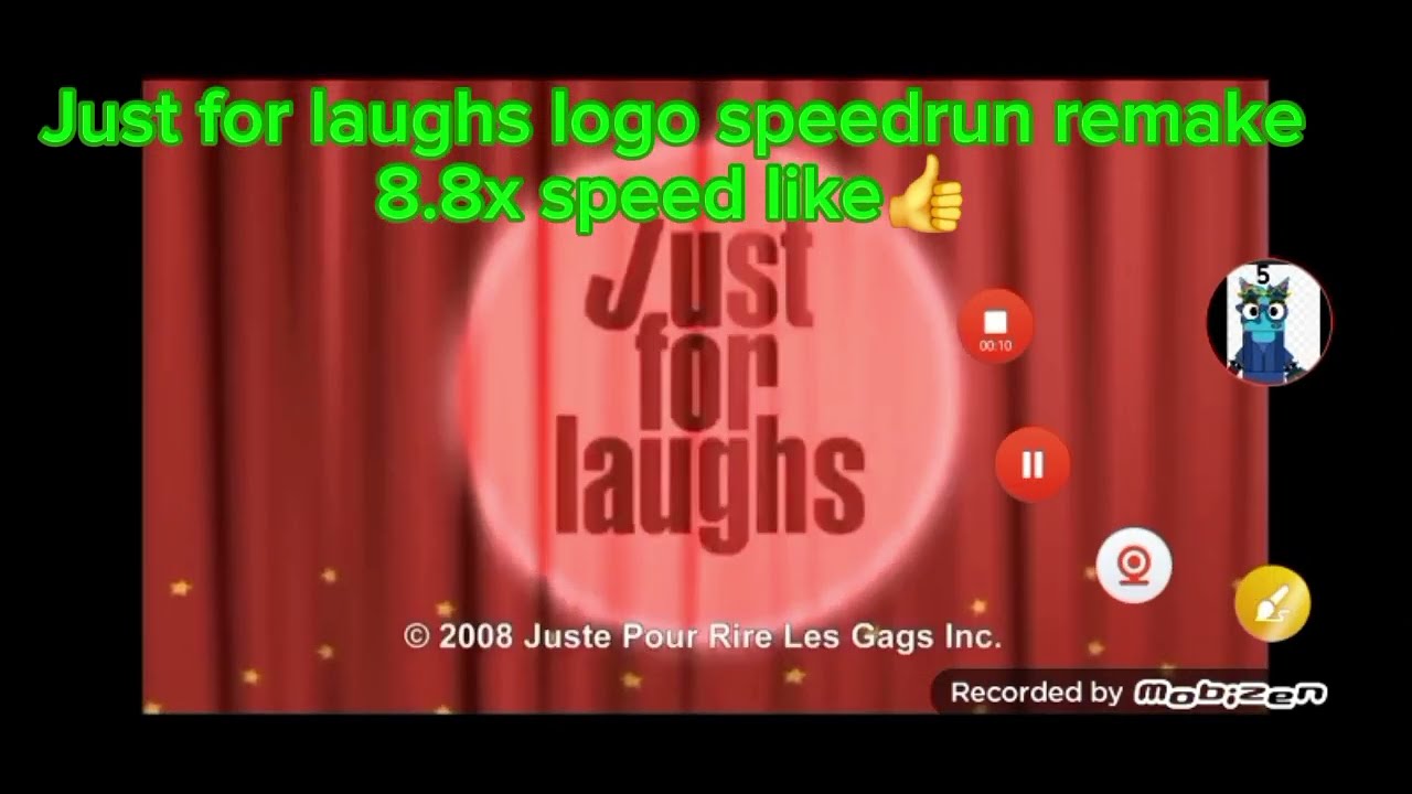 Just for laughs logo speedrun remake like👍