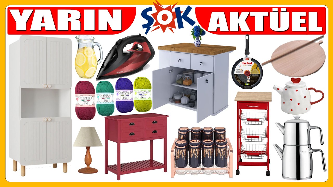 ŞOK 16 ŞUBAT 2026 | MASALI ÇEKMECE | ŞOK EV VE MUTFAK GEREÇLERİ BU HAFTA | ŞOK AKTÜEL ÖRGÜ İPLERİ