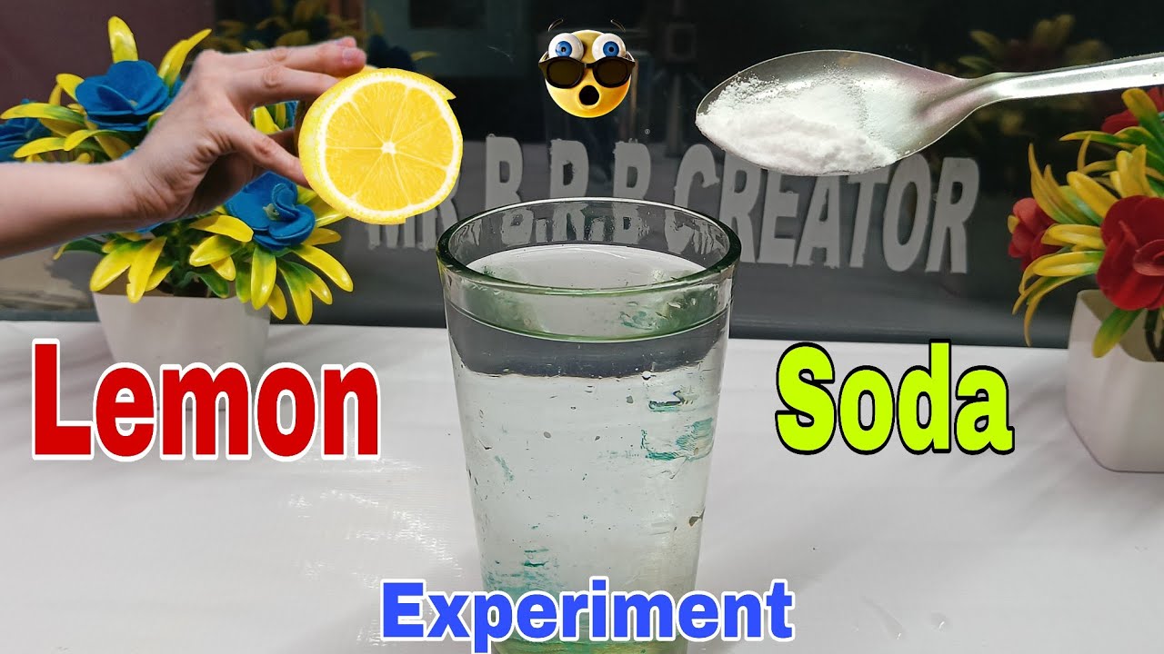 Lemon Vs Soda Science Experiments You Can Do at Home (NO SPECIAL GEAR)