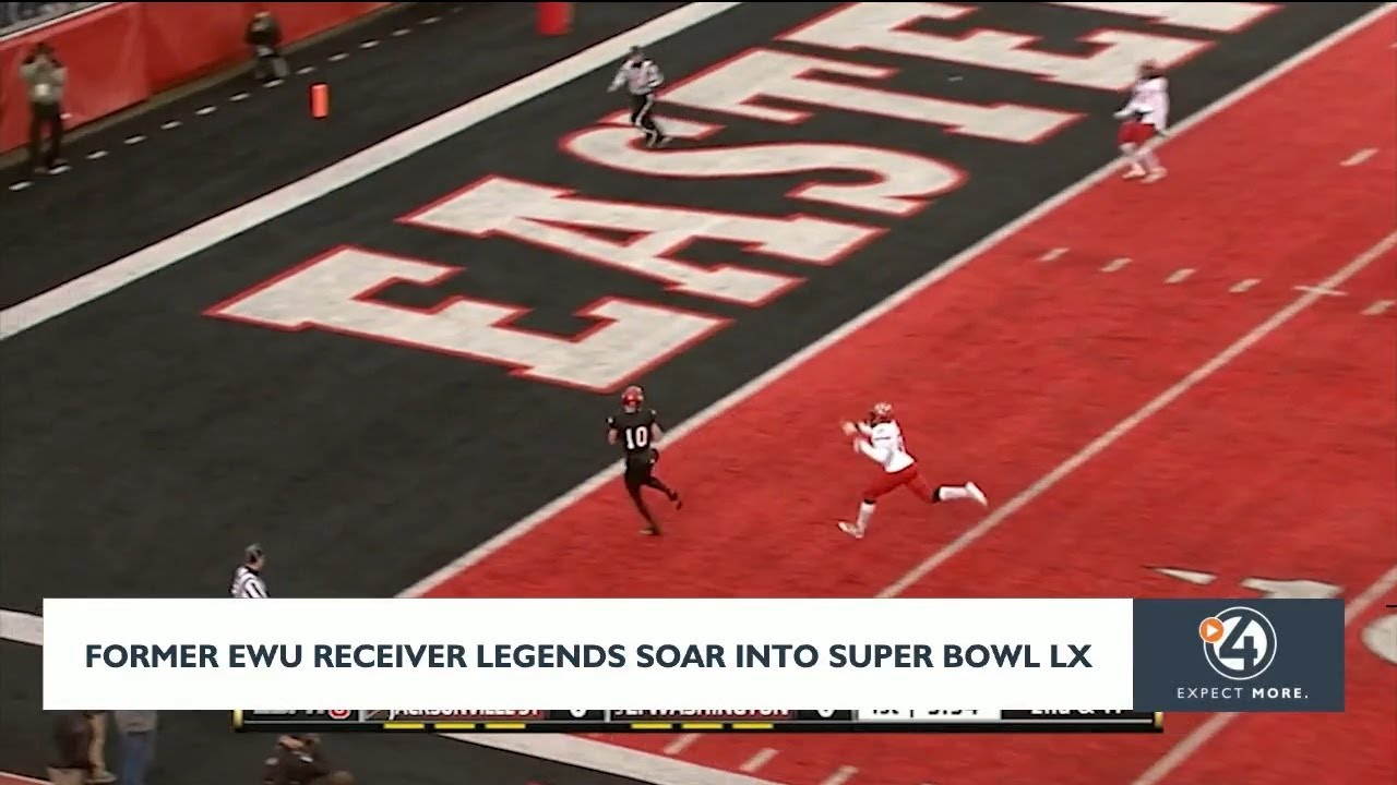 Former EWU receiver legends soar into Super Bowl LX