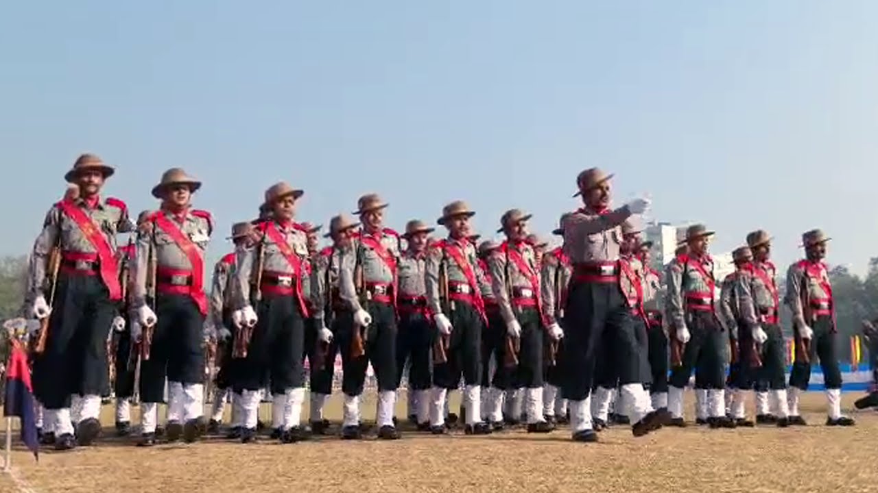 Republic Day no Rwgwi Chasalo Khlaijakha Assam Rifles Thwng Nokhalao Khlaijakha Final Rehearsal