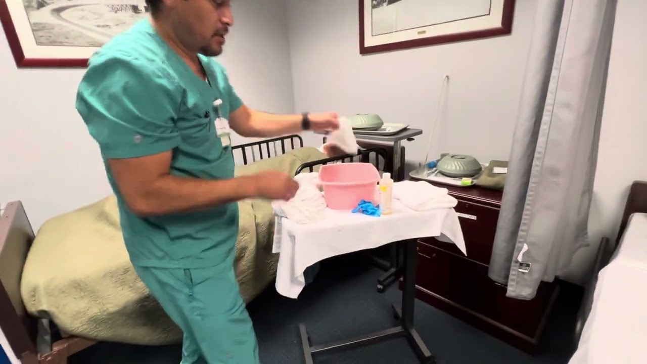 Edutrack CNA Skill #21 Perineal Care for female
