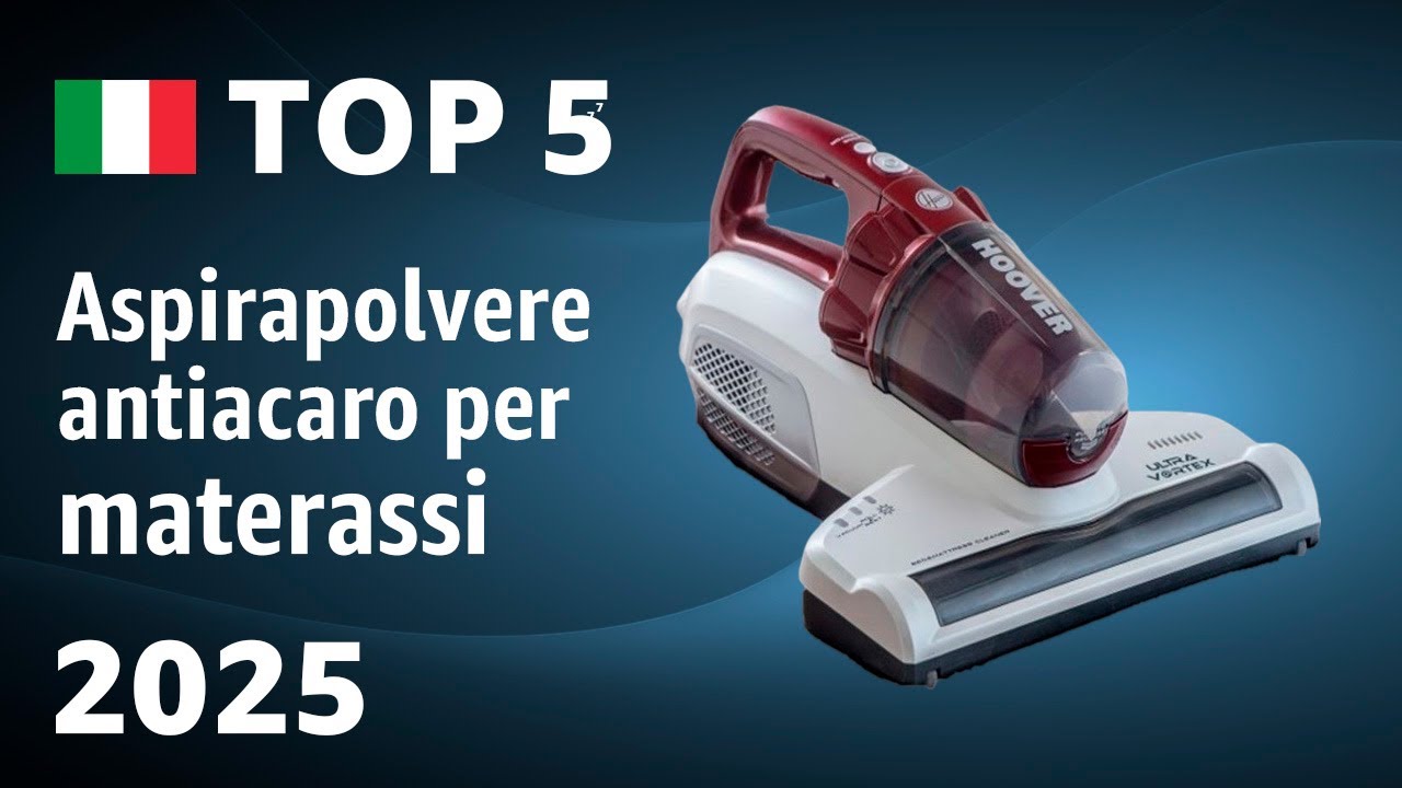 TOP—5. Migliori aspirapolvere antiacaro per materassi 2025