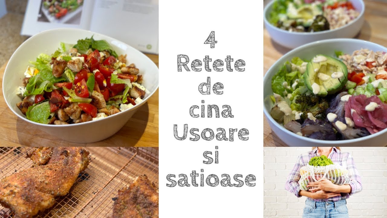 4 retete de salata pentru cina