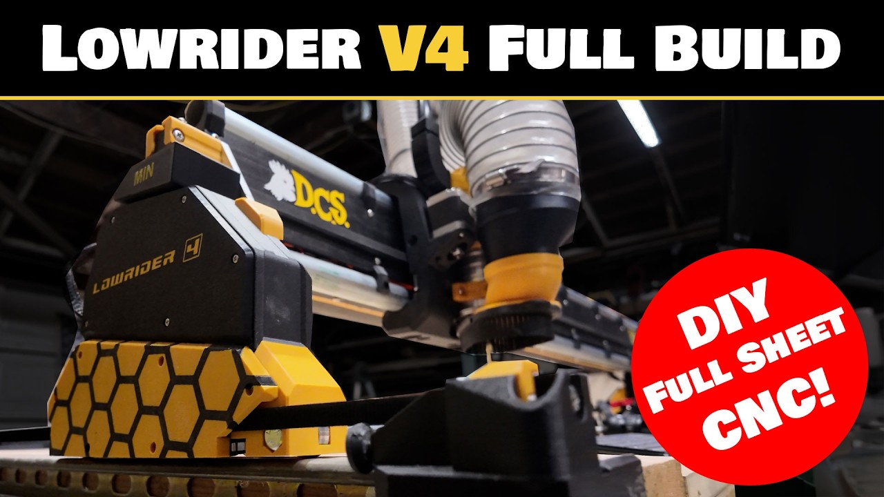 Building & Modifying the LowRider V4 CNC: A Full Journey!