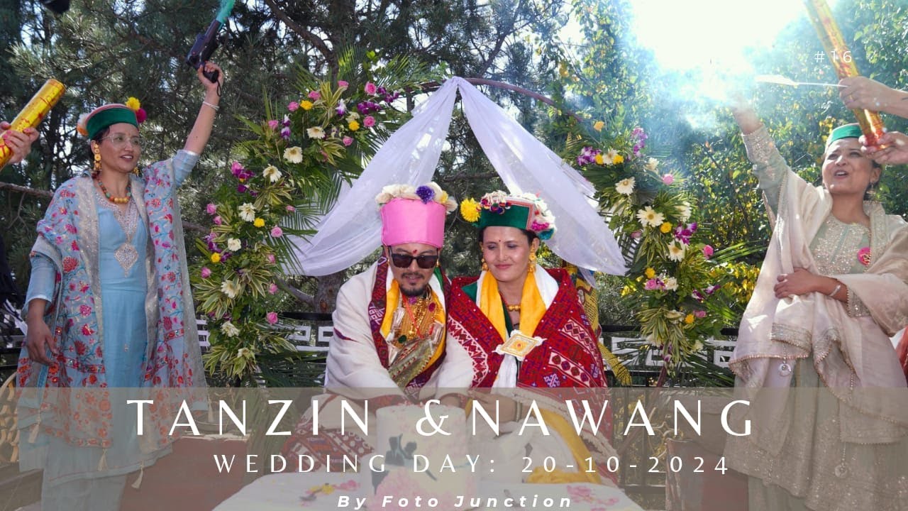Tanzin & Nawang | A traditional Kinnauri Wedding in the Himalayas| Vibrant Rituals| Stunning Attire|