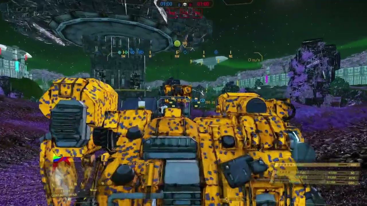 MWO 4 gameplay clips, no commentary