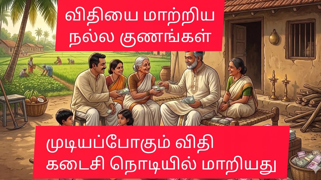 முடியப்போகும் விதி கடைசி நொடிகள் மாறியது. விதியை மாற்றிய நல்ல குணங்கள்