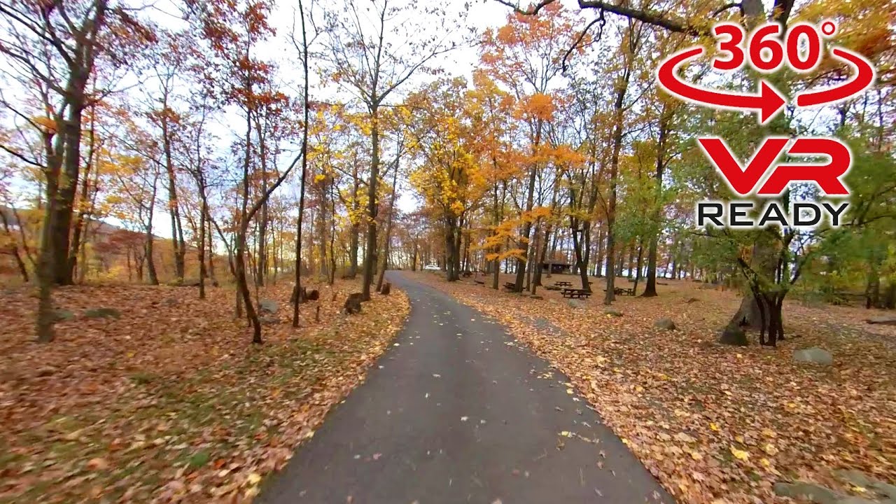 Tallman Mountain Trail | VR 360° NY Virtual Cycling Biking