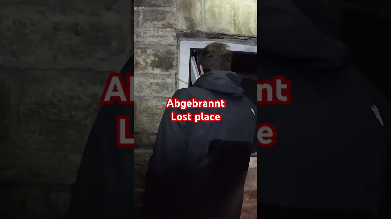 Abgebrannt #shortsviral #shortsfeed #polizei #horror #shorts #lostplaces #verlassenorte #urbex