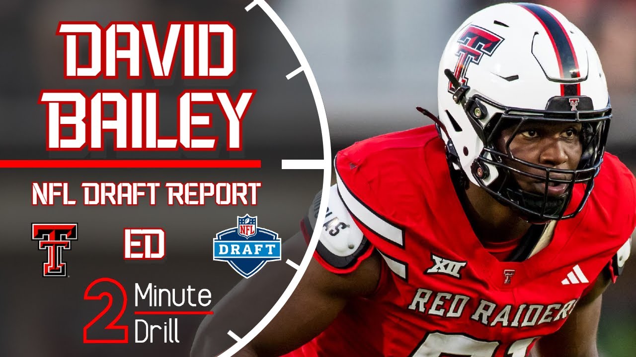 BEST PASS RUSHER IN THE DRAFT? | David Bailey NFL Draft Report