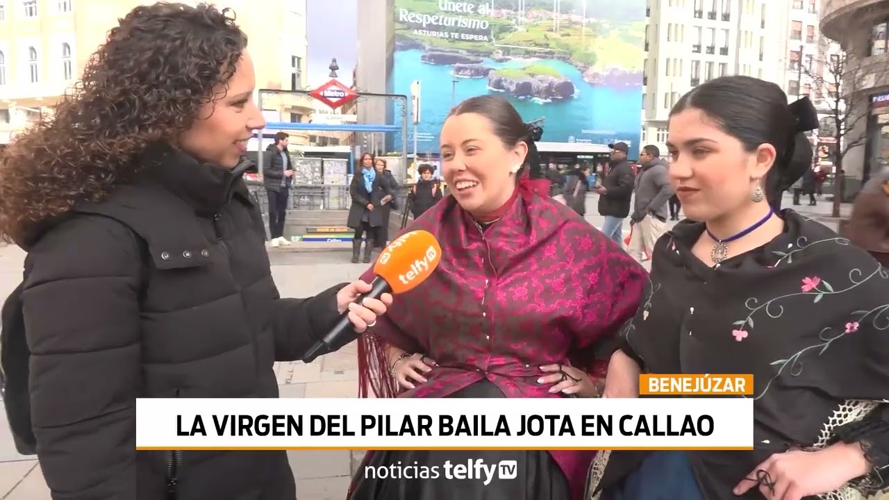 La romería del Pilar de Benejúzar en el centro de Madrid durante FITUR 2026