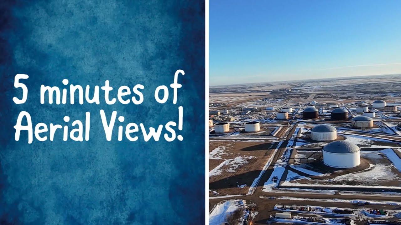 Canadian Oilfield! #oilwell #oilfield #drillingrig #scenicviews #pilotsview #enbridge #pipeline 