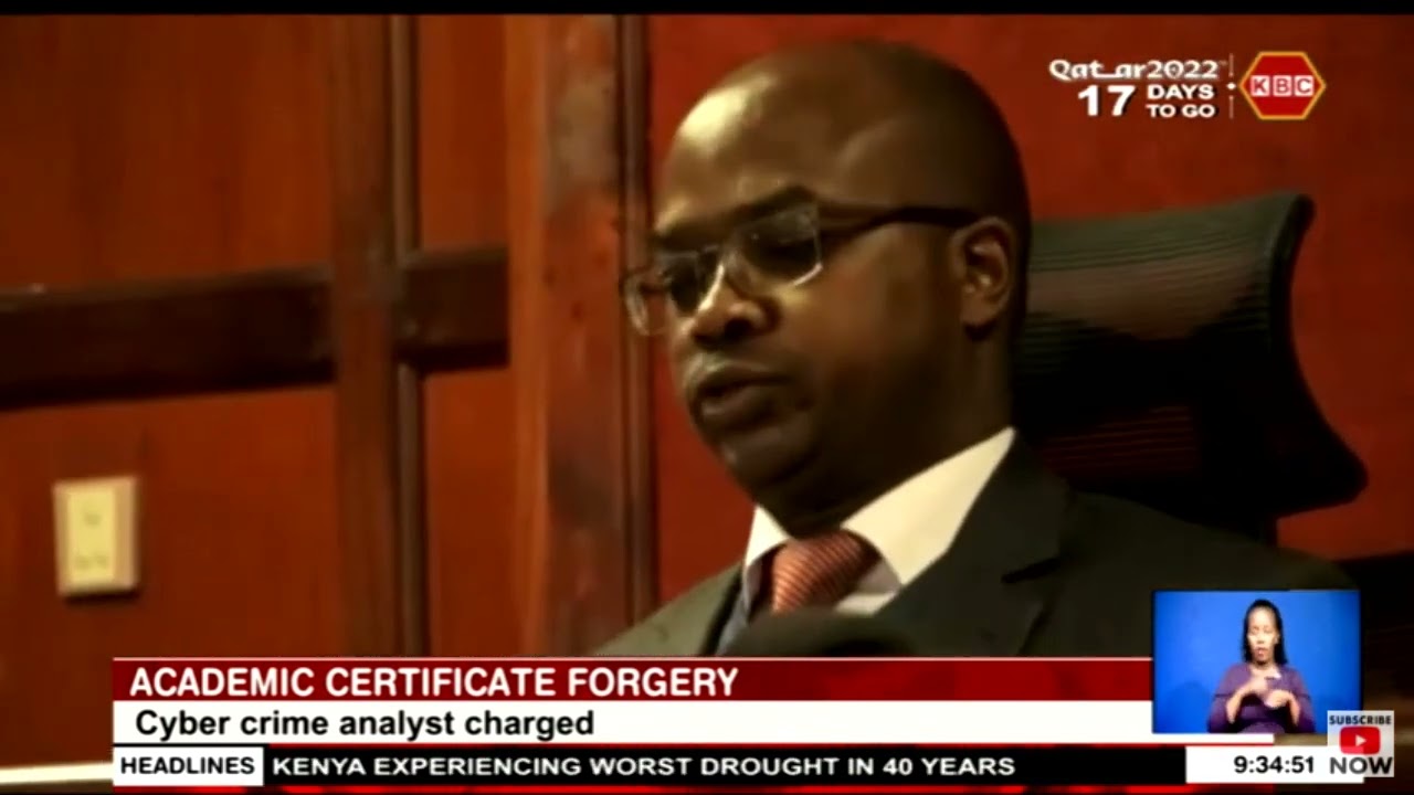 Academic certificate forgery | Cyber crime analyst charged